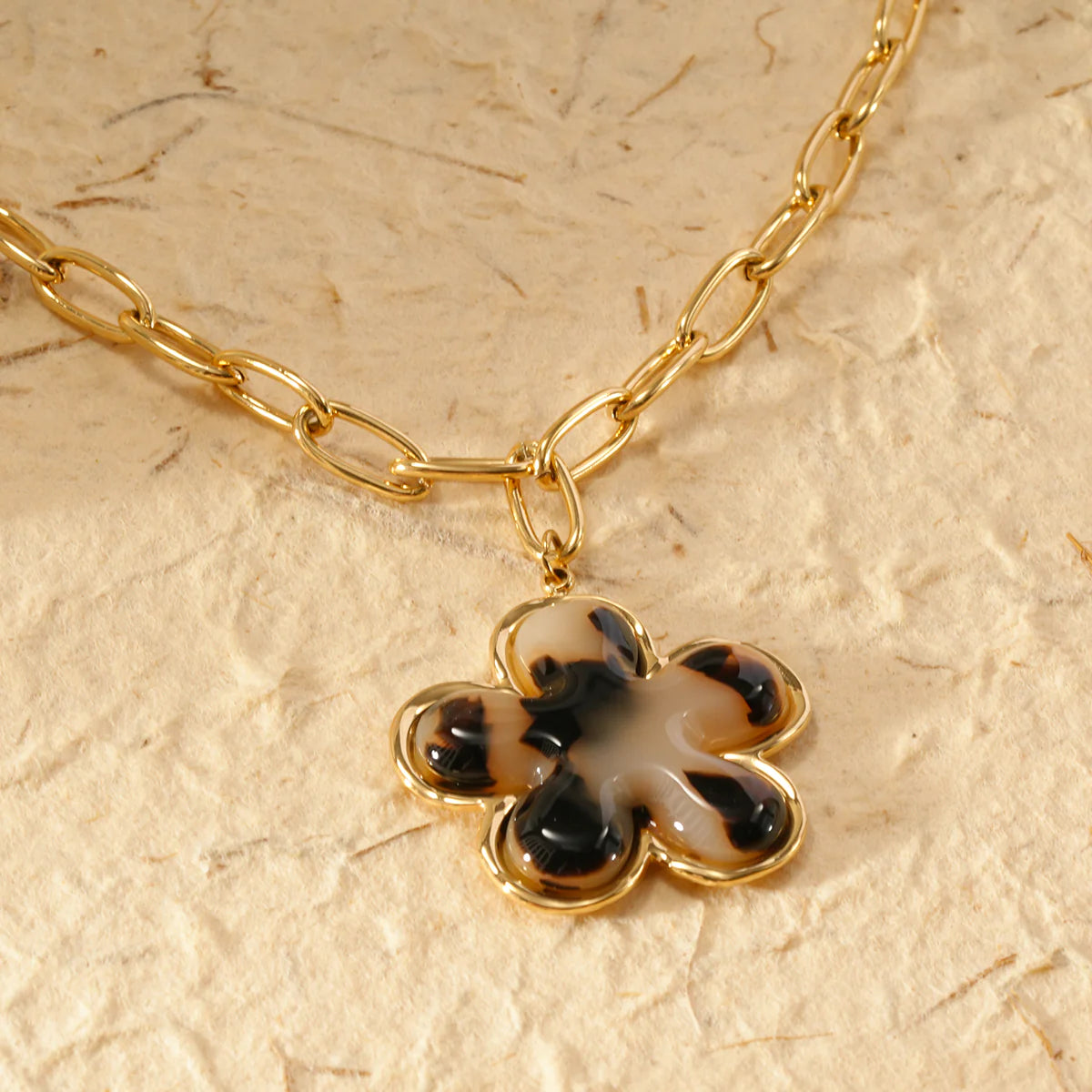 Collier fleur SAVANAH