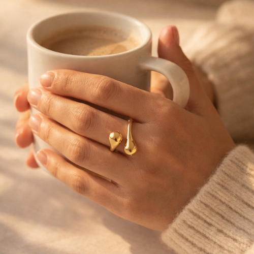 Bague CLEA – Argenté ou Doré