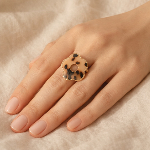 Bague fleur SAVANAH